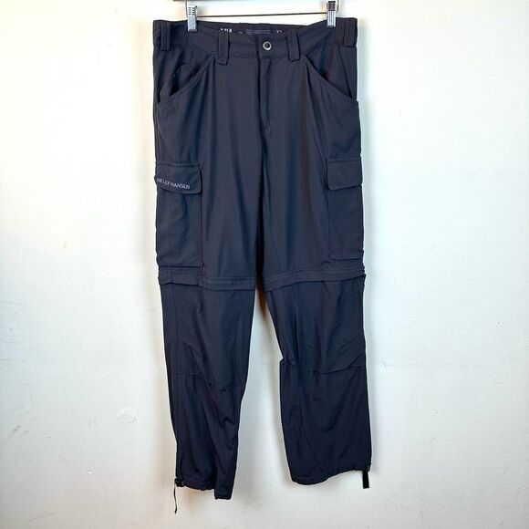 Helly Hanson Grey Convertible Hiking Pants Men’s 32 x 32 - Picture 1 of 10